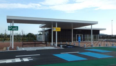 東九州自動車道　行橋PA休憩施設新築工事